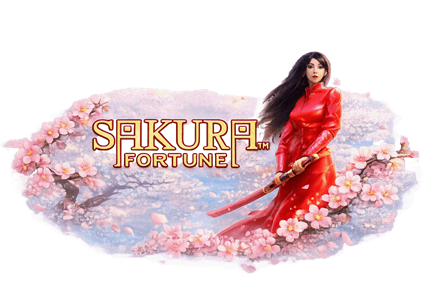 Automat Sakura Fortune Quickspin z japońską wojowniczką i darmowymi spinami
